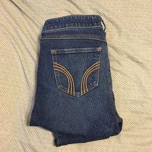 Distressed hollister jeans
